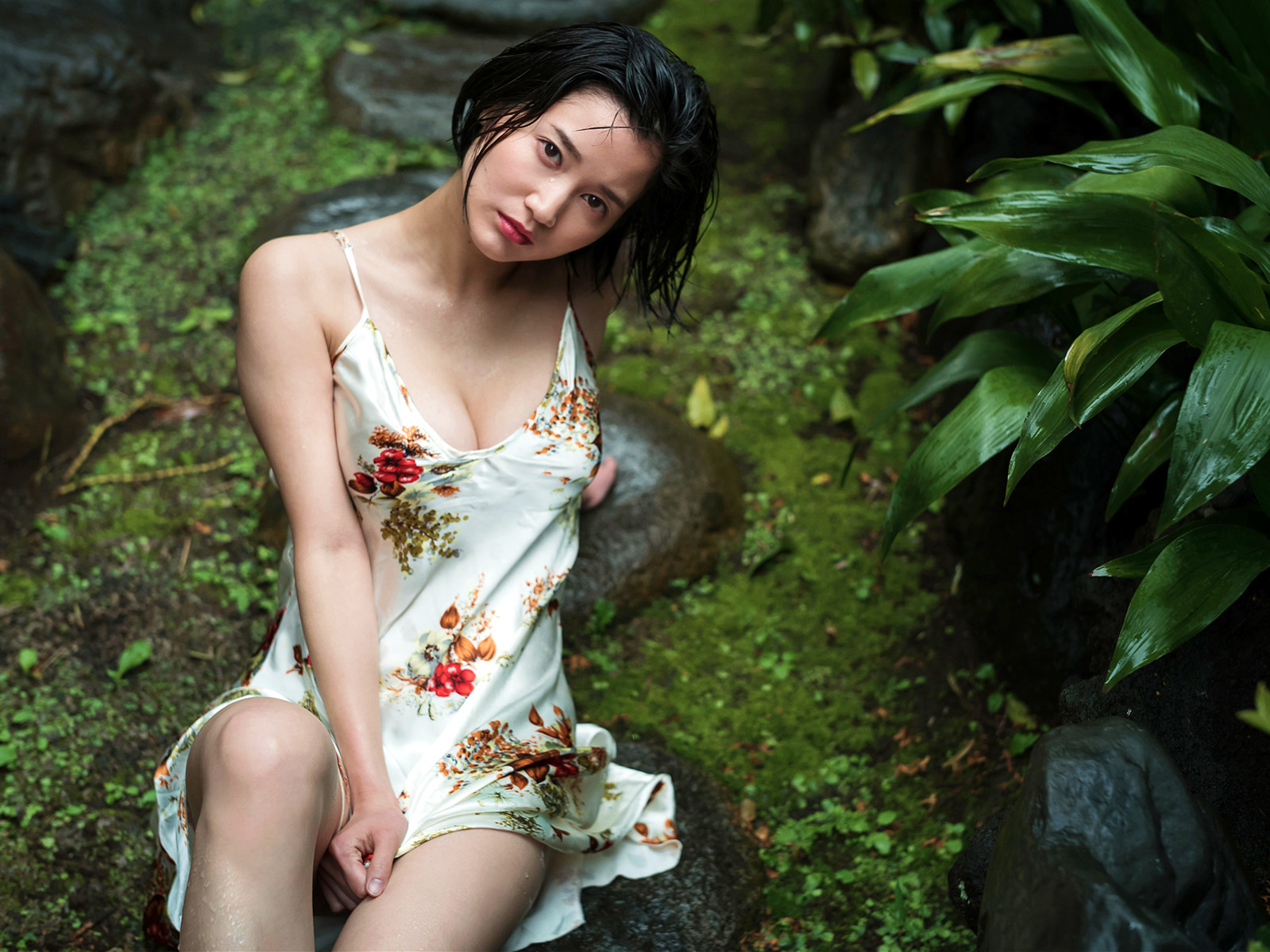 Arisa Deguchi 出口亜梨沙, FLASHデジタル写真集 [ずぶ濡れ报告] Set.01