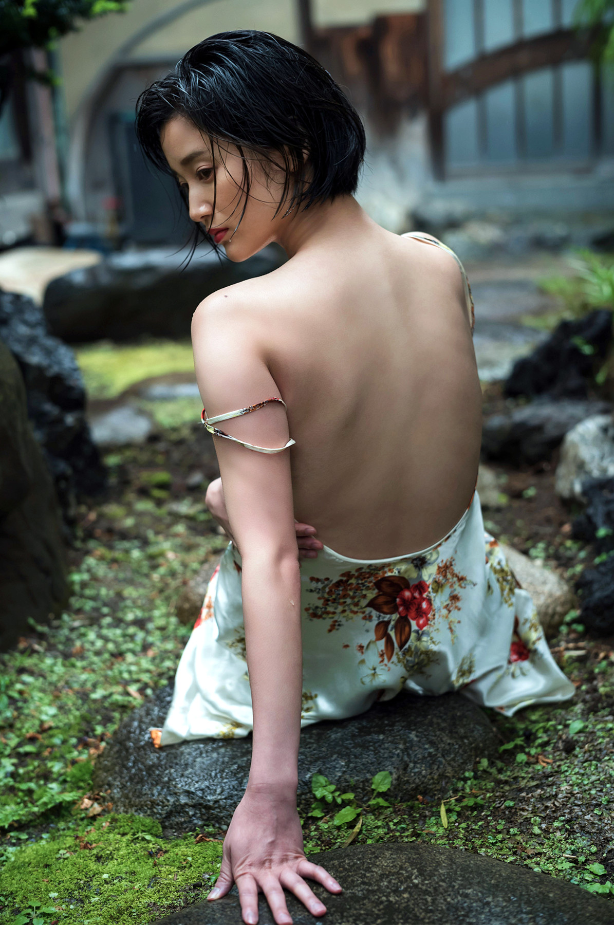 Arisa Deguchi 出口亜梨沙, FLASHデジタル写真集 [ずぶ濡れ报告] Set.01