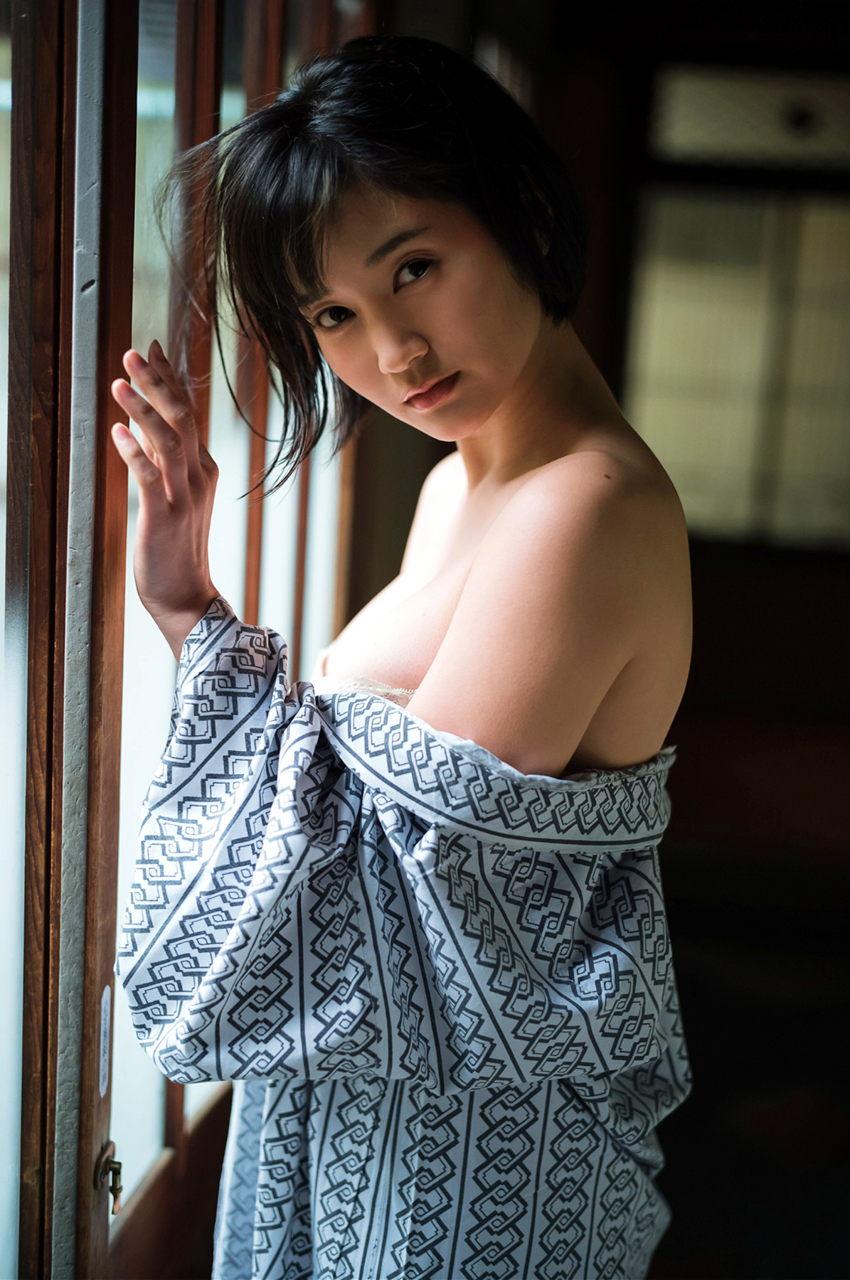 Arisa Deguchi 出口亜梨沙, FLASHデジタル写真集 [ずぶ濡れ报告] Set.02