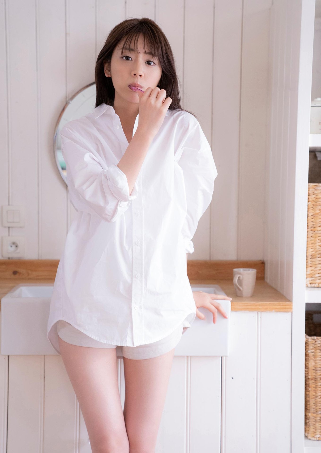 Asuka Kijima 贵岛明日香, スピサン グラビアフォトブック [Smile Tomorrow] Set.02