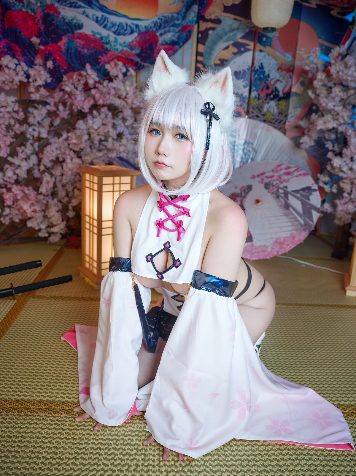 Coser@麻花麻花酱 – Mattaro Cheongsam 魔太郎旗袍