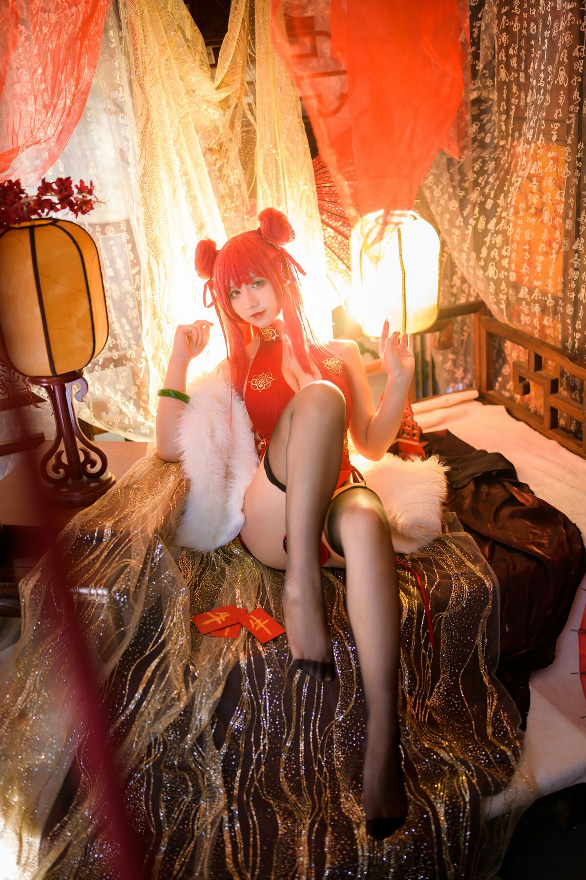 Coser@九曲Jean – 碧蓝航线 加利索新春旗袍