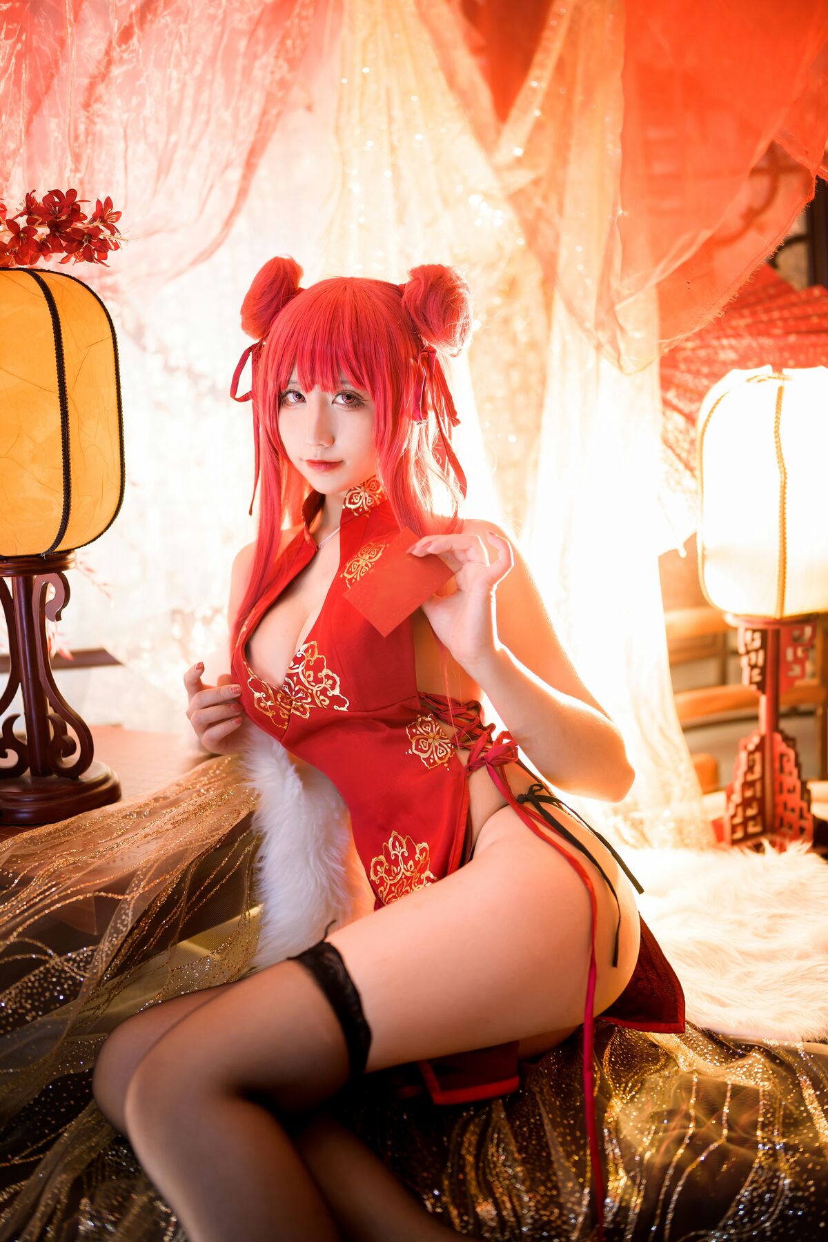 Coser@九曲Jean – 碧蓝航线 加利索新春旗袍