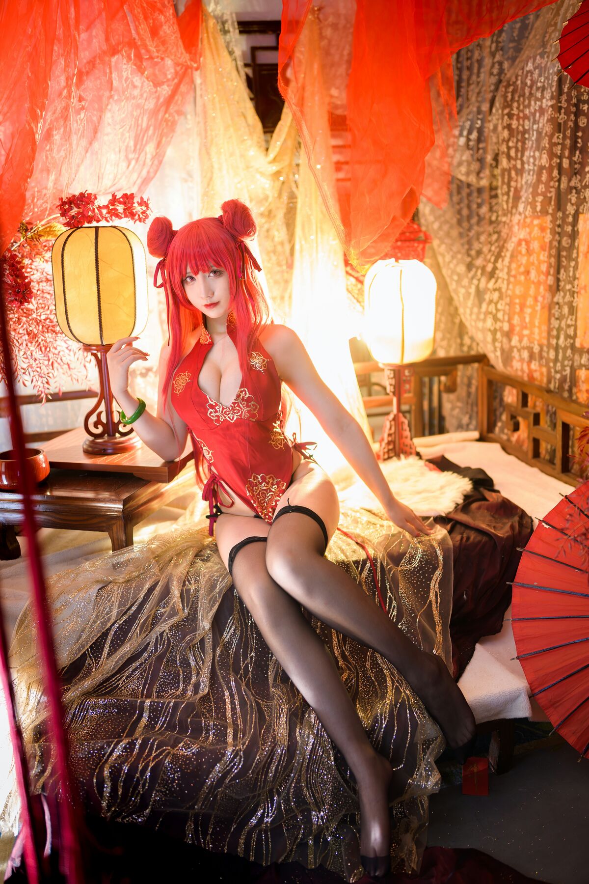 Coser@九曲Jean – 碧蓝航线 加利索新春旗袍