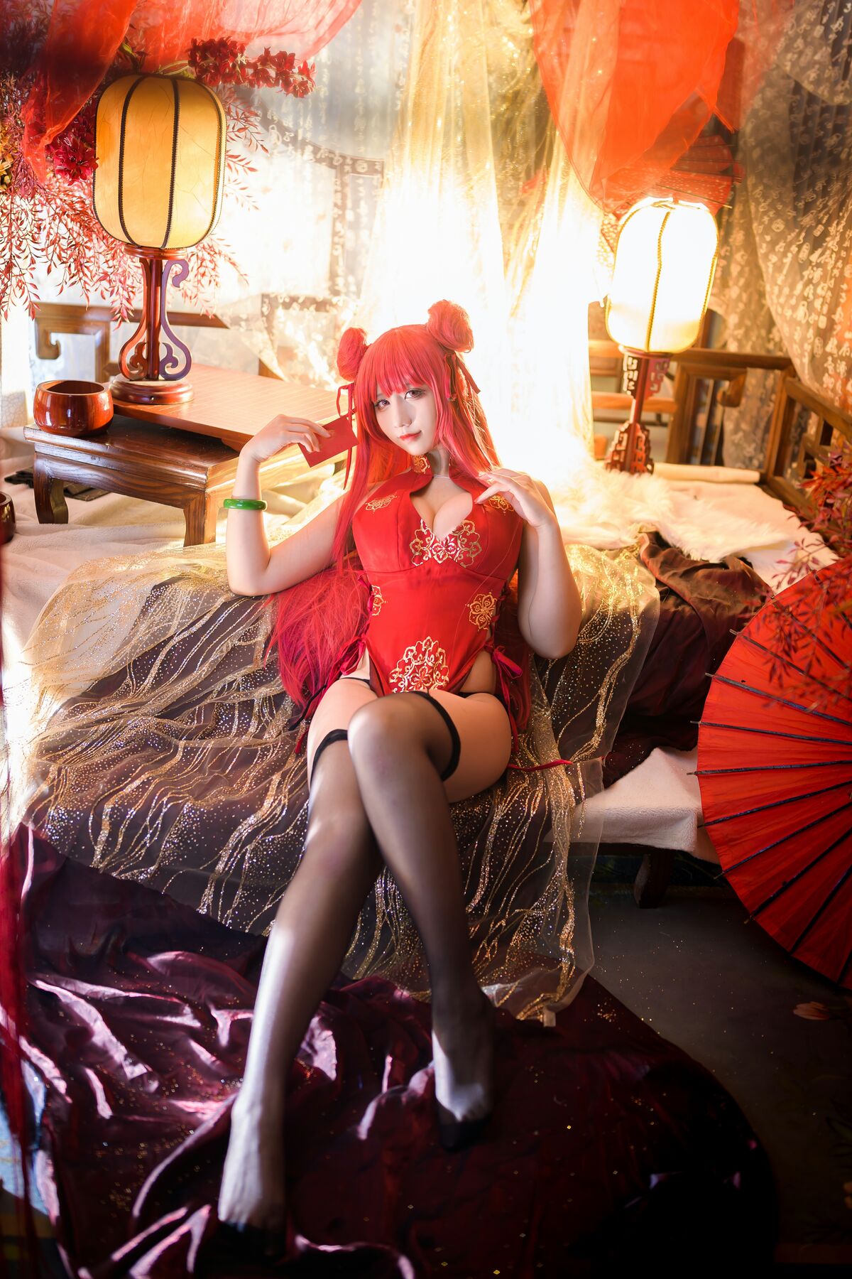 Coser@九曲Jean – 碧蓝航线 加利索新春旗袍