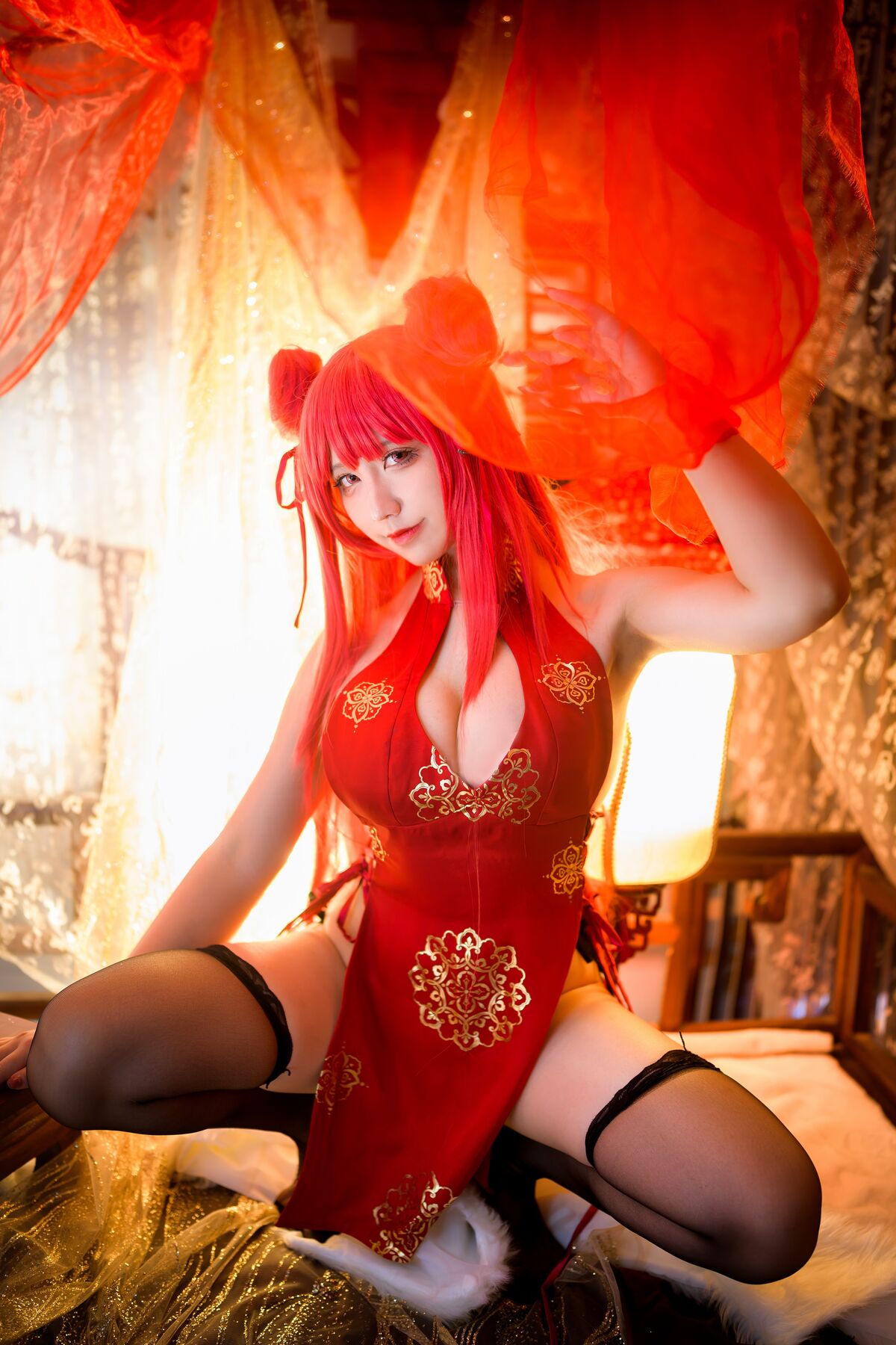 Coser@九曲Jean – 碧蓝航线 加利索新春旗袍