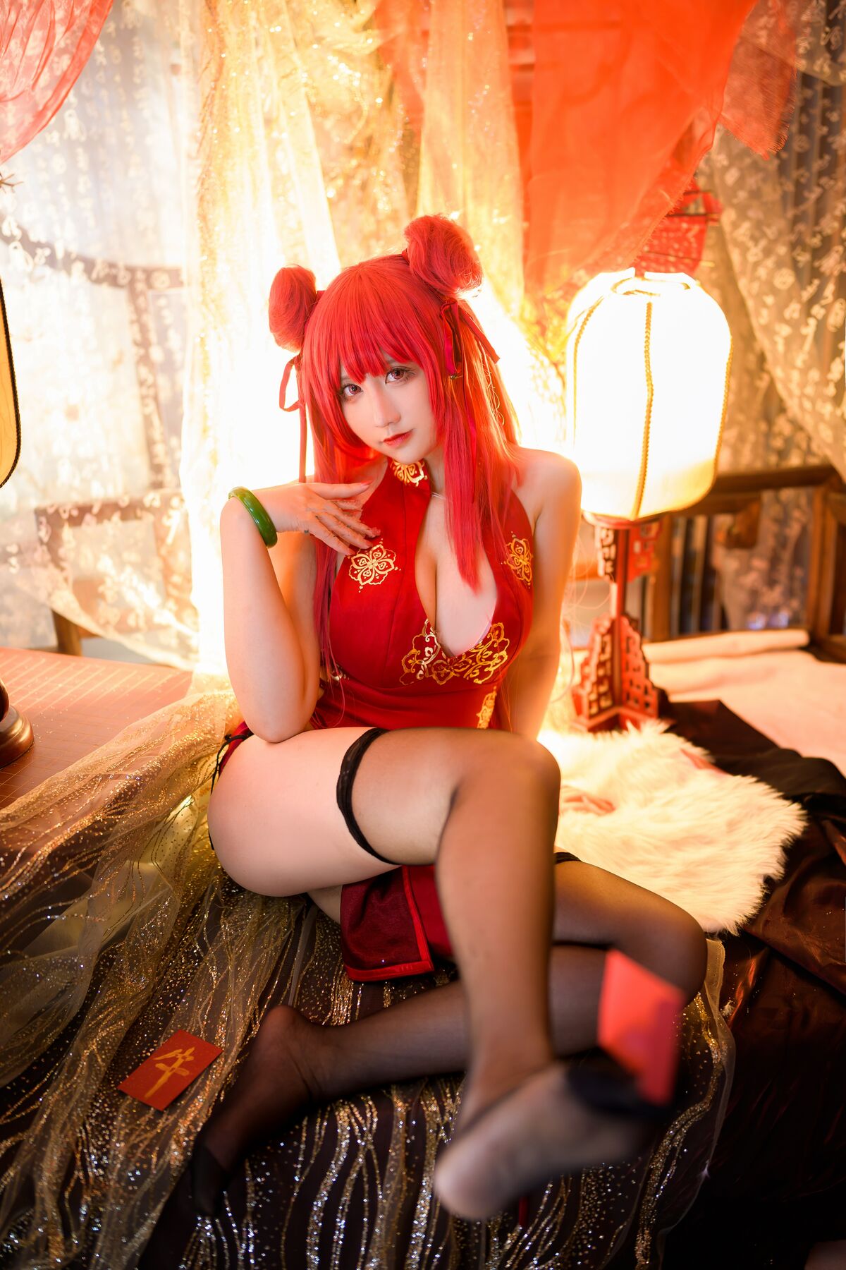 Coser@九曲Jean – 碧蓝航线 加利索新春旗袍