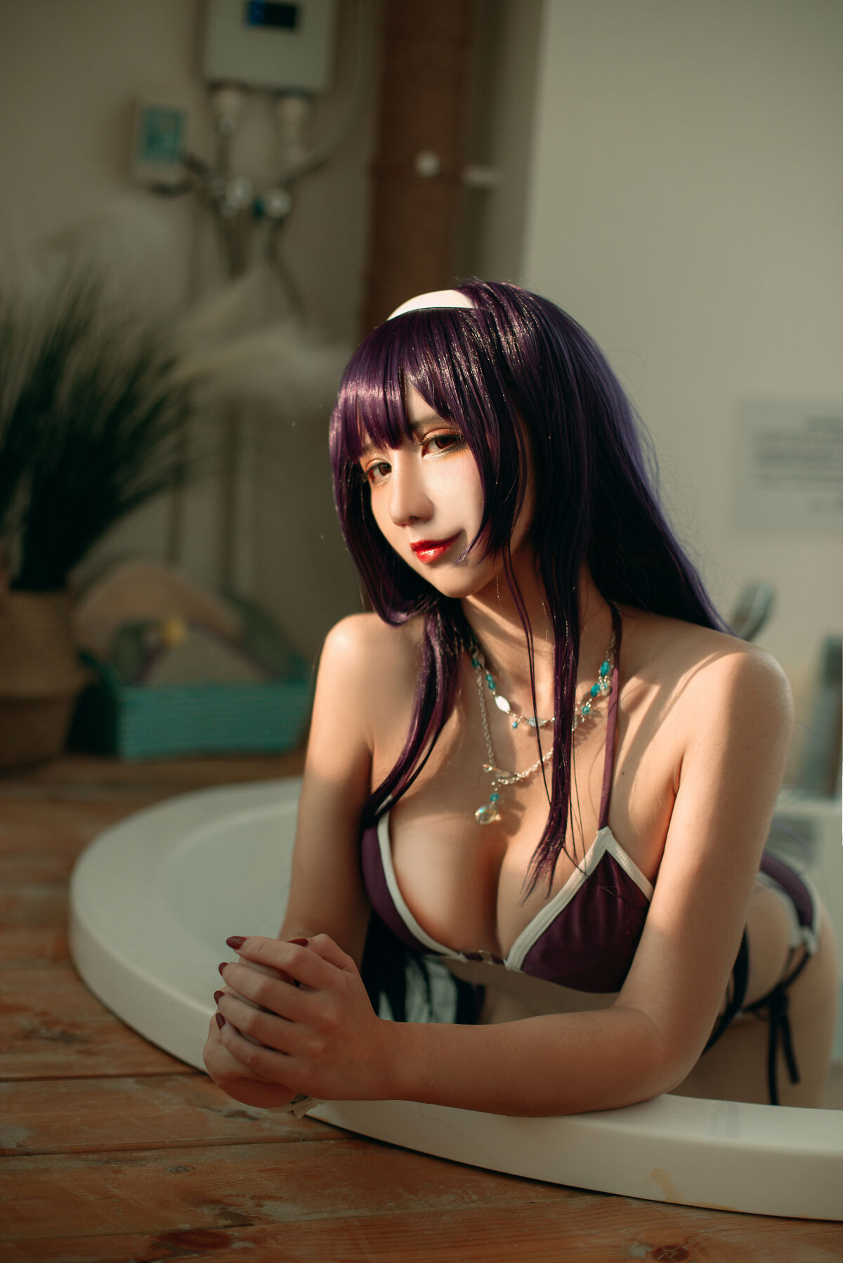 Coser@九曲Jean – 霞之丘诗羽泳装