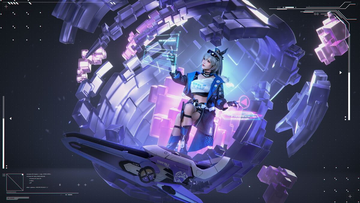 Coser@咬人小小兔 – Silver Wolf Honkai Star Rail