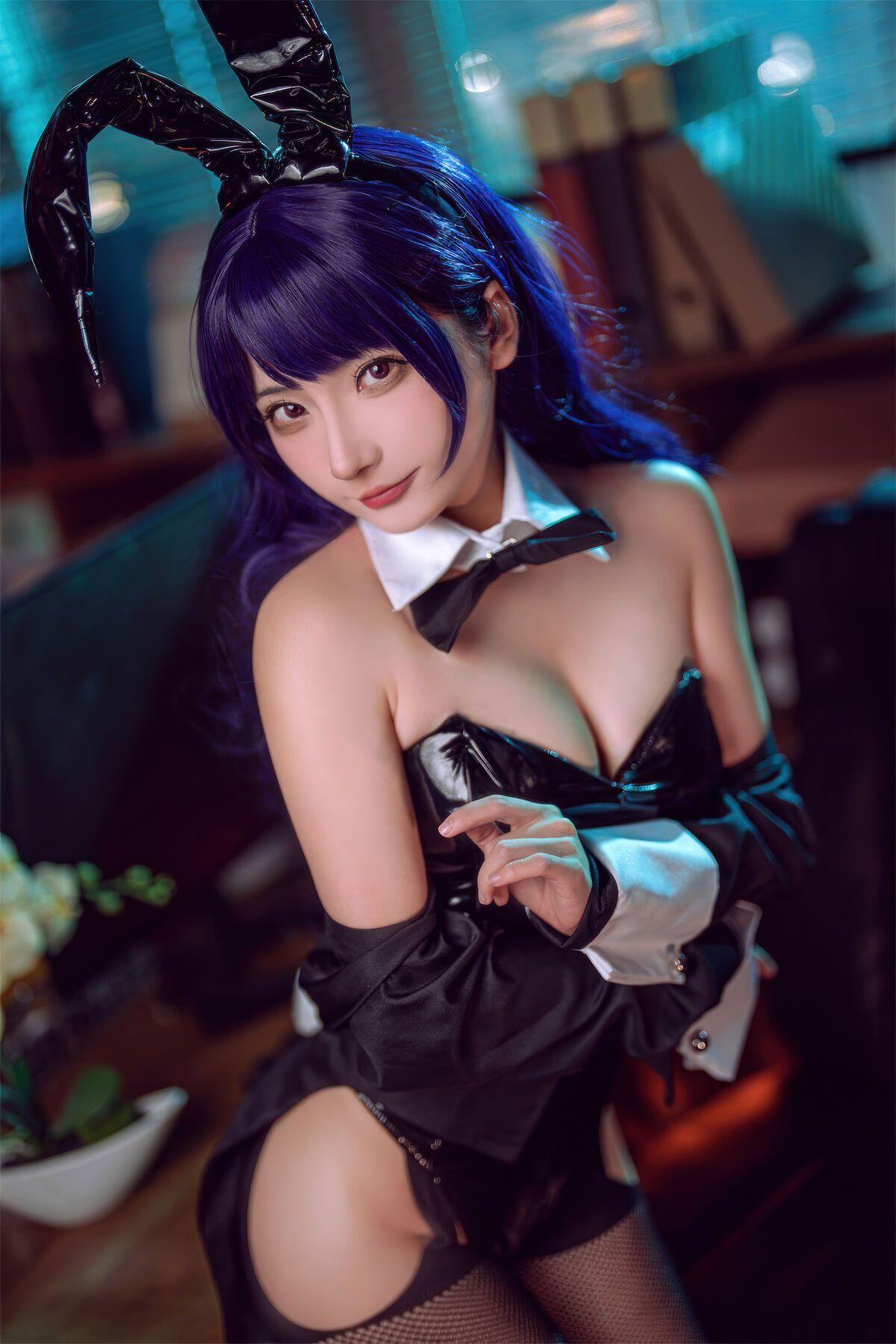 Coser@是三不是世w No.032 喜多川海梦 紫发兔女郎