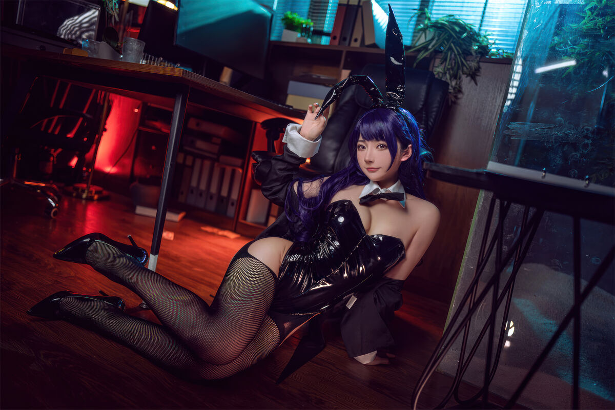 Coser@是三不是世w No.032 喜多川海梦 紫发兔女郎