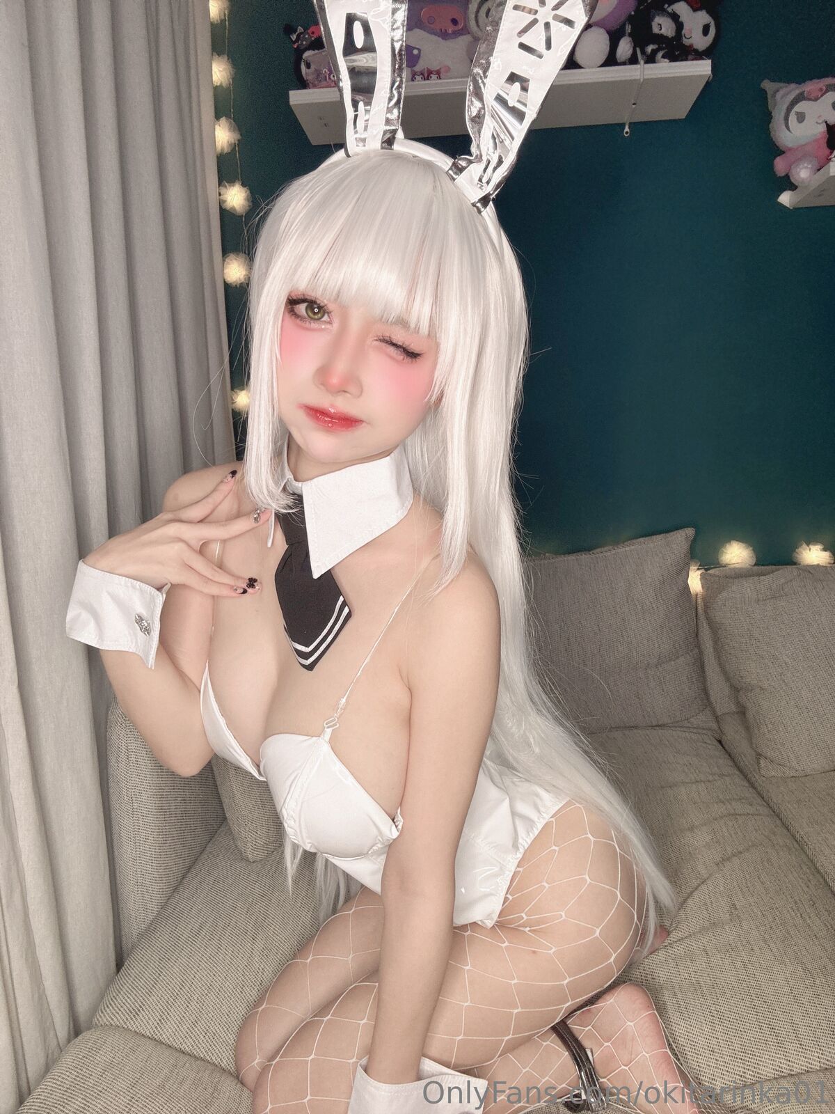 Coser@沖田凜花Rinka – White Rabbit