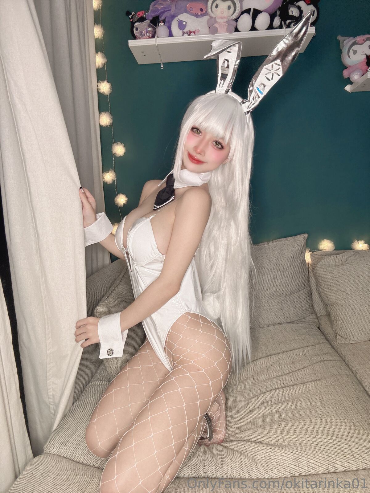 Coser@沖田凜花Rinka – White Rabbit