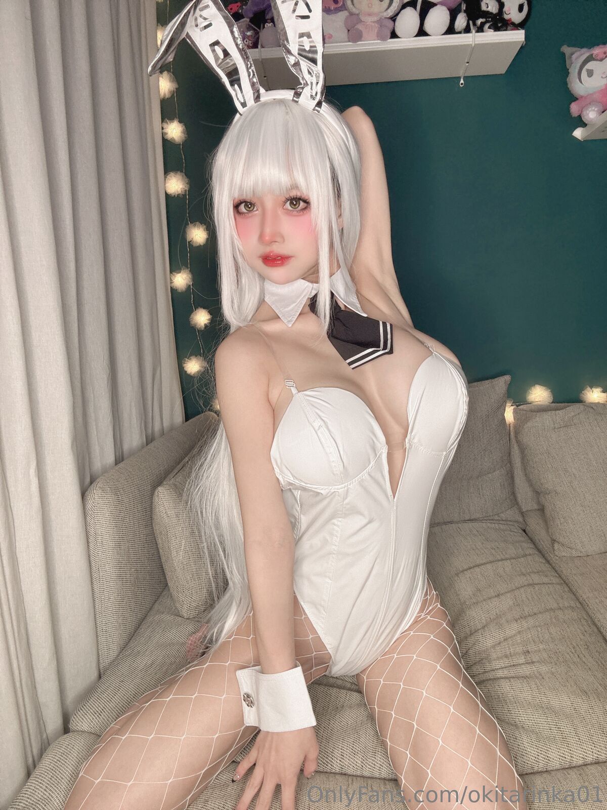 Coser@沖田凜花Rinka – White Rabbit