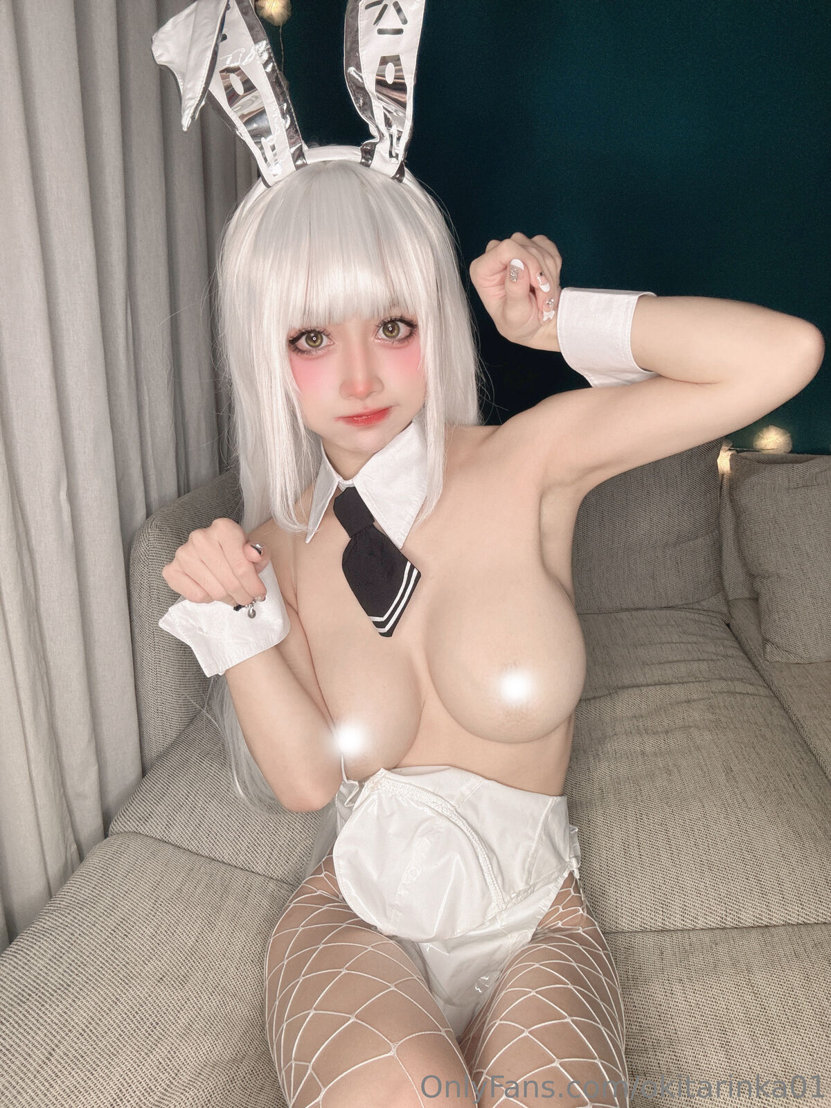 Coser@沖田凜花Rinka – White Rabbit