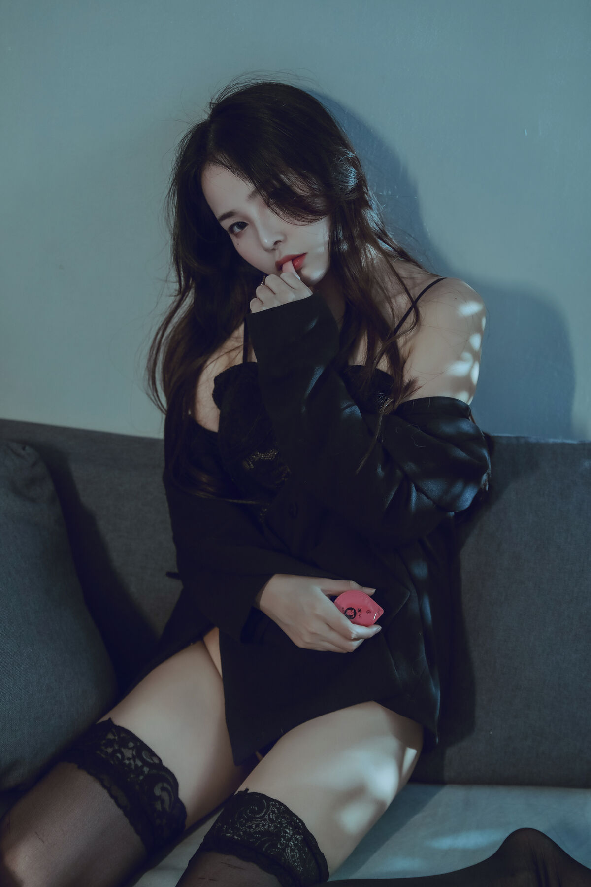Coser@苏嫣嫣阿姨 – 黑色御姐风格大象