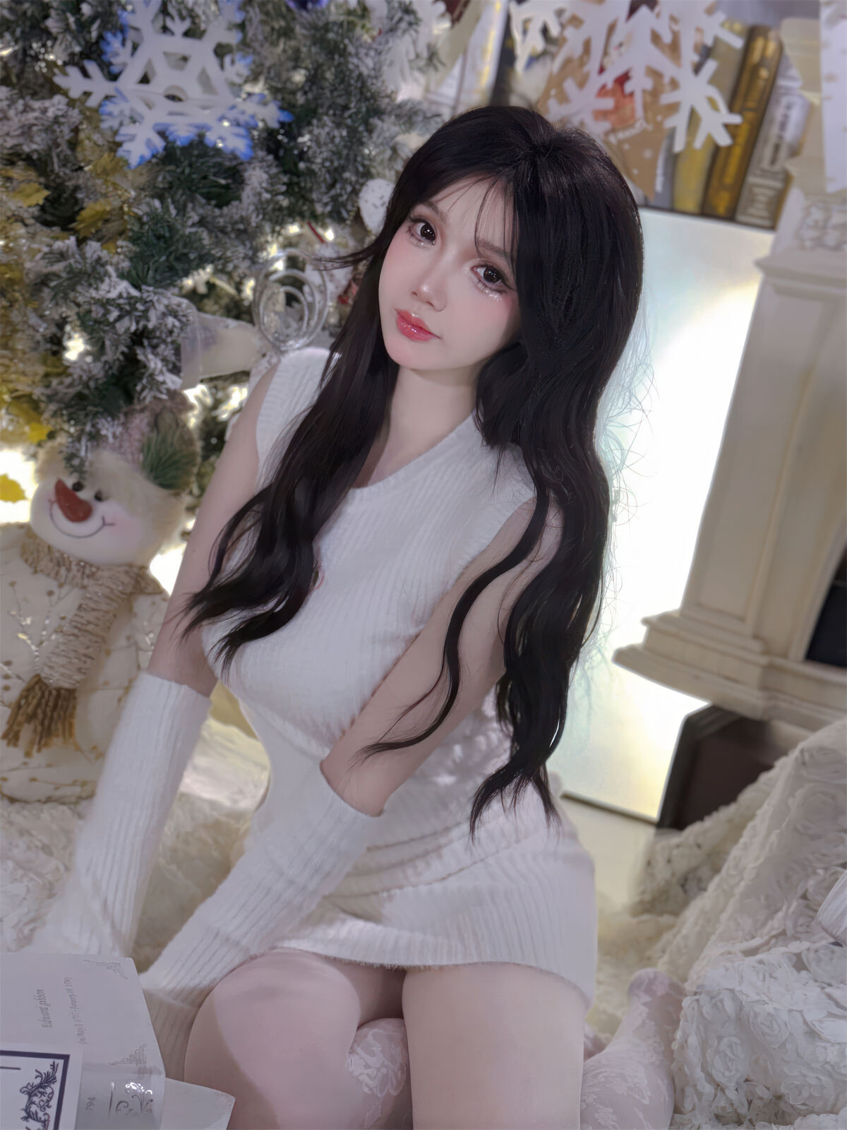 Coser@雪晴Astra 雪晴嘟嘟 – 圣诞节 白雪 Part1