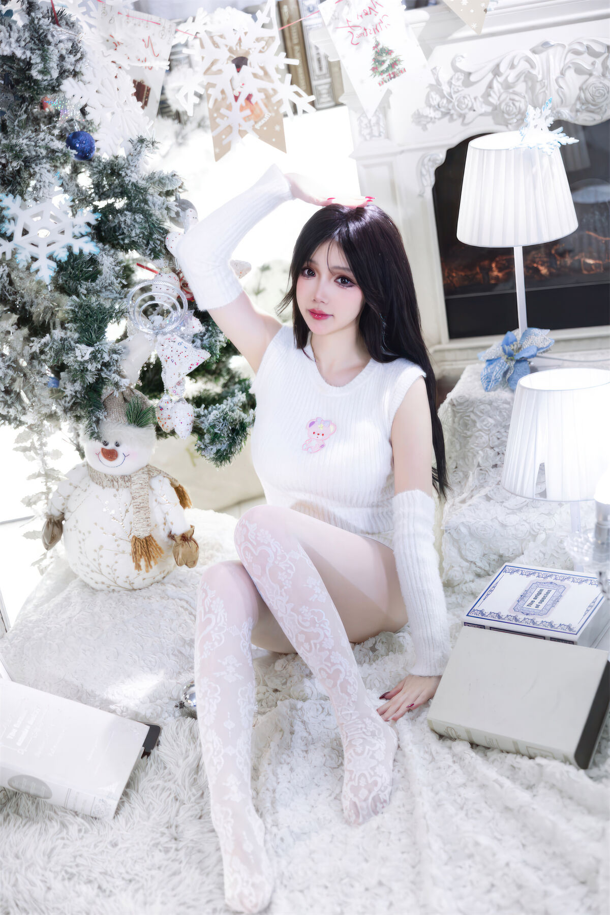 Coser@雪晴Astra 雪晴嘟嘟 – 圣诞节 白雪 Part1