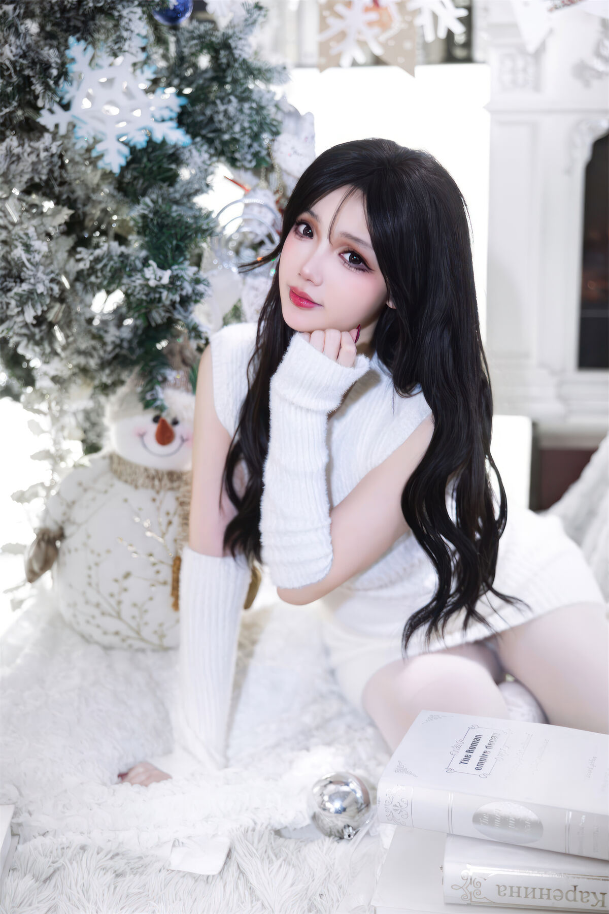 Coser@雪晴Astra 雪晴嘟嘟 – 圣诞节 白雪 Part1