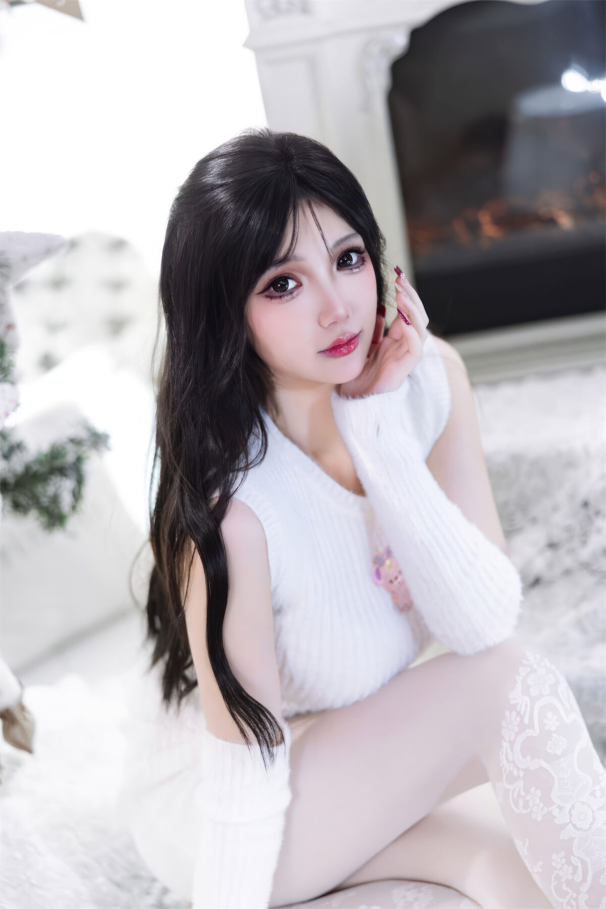 Coser@雪晴Astra 雪晴嘟嘟 – 圣诞节 白雪 Part2