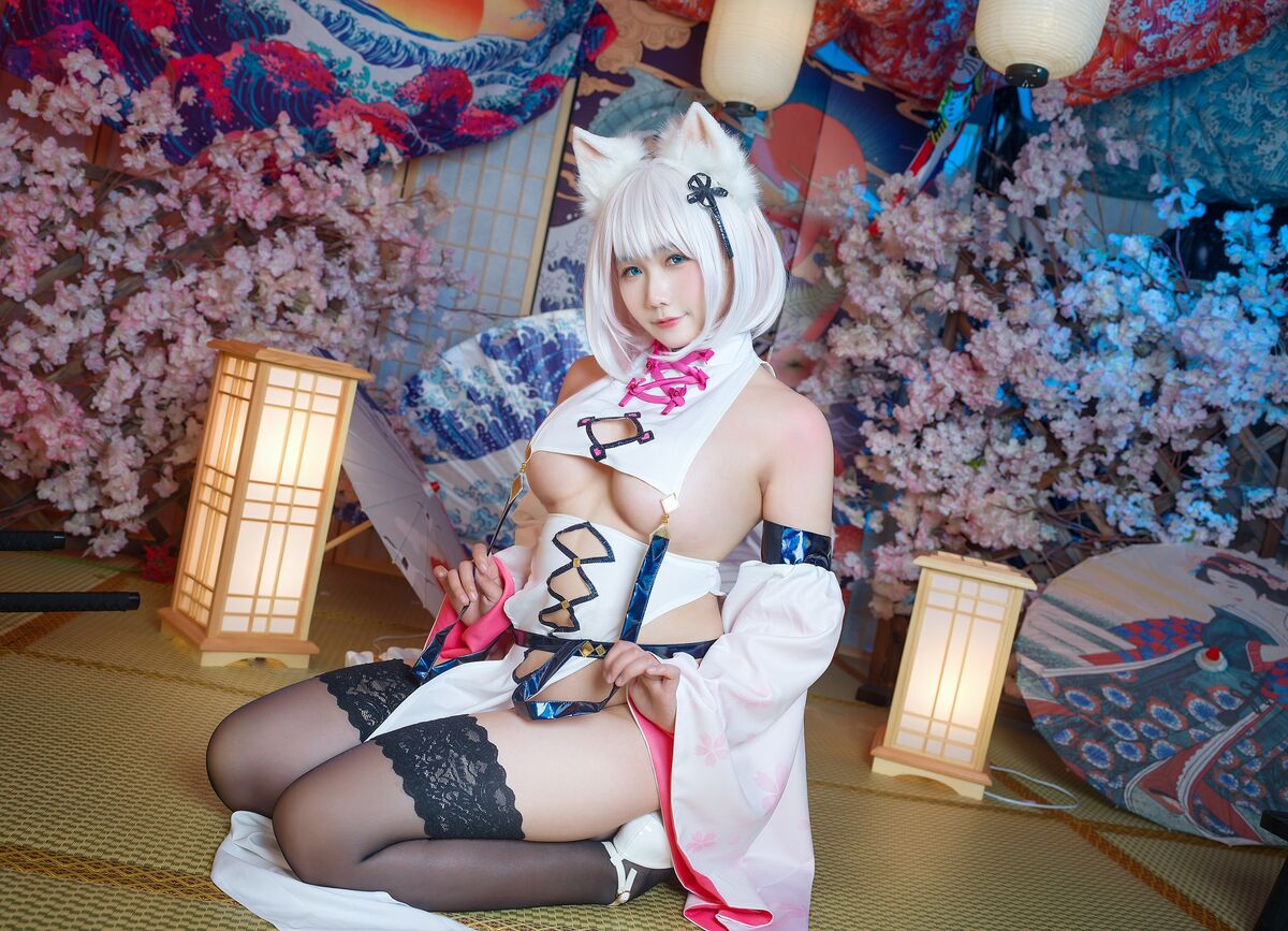 Coser@麻花麻花酱 – Mattaro Cheongsam 魔太郎旗袍