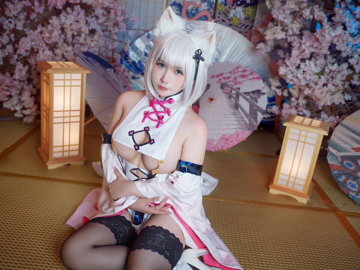 Coser@麻花麻花酱 – Mattaro Cheongsam 魔太郎旗袍