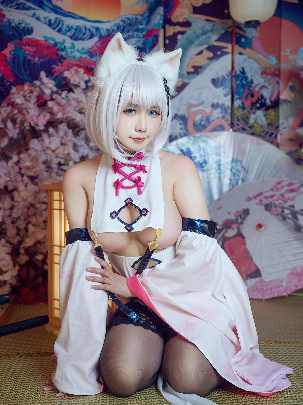 Coser@麻花麻花酱 – Mattaro Cheongsam 魔太郎旗袍