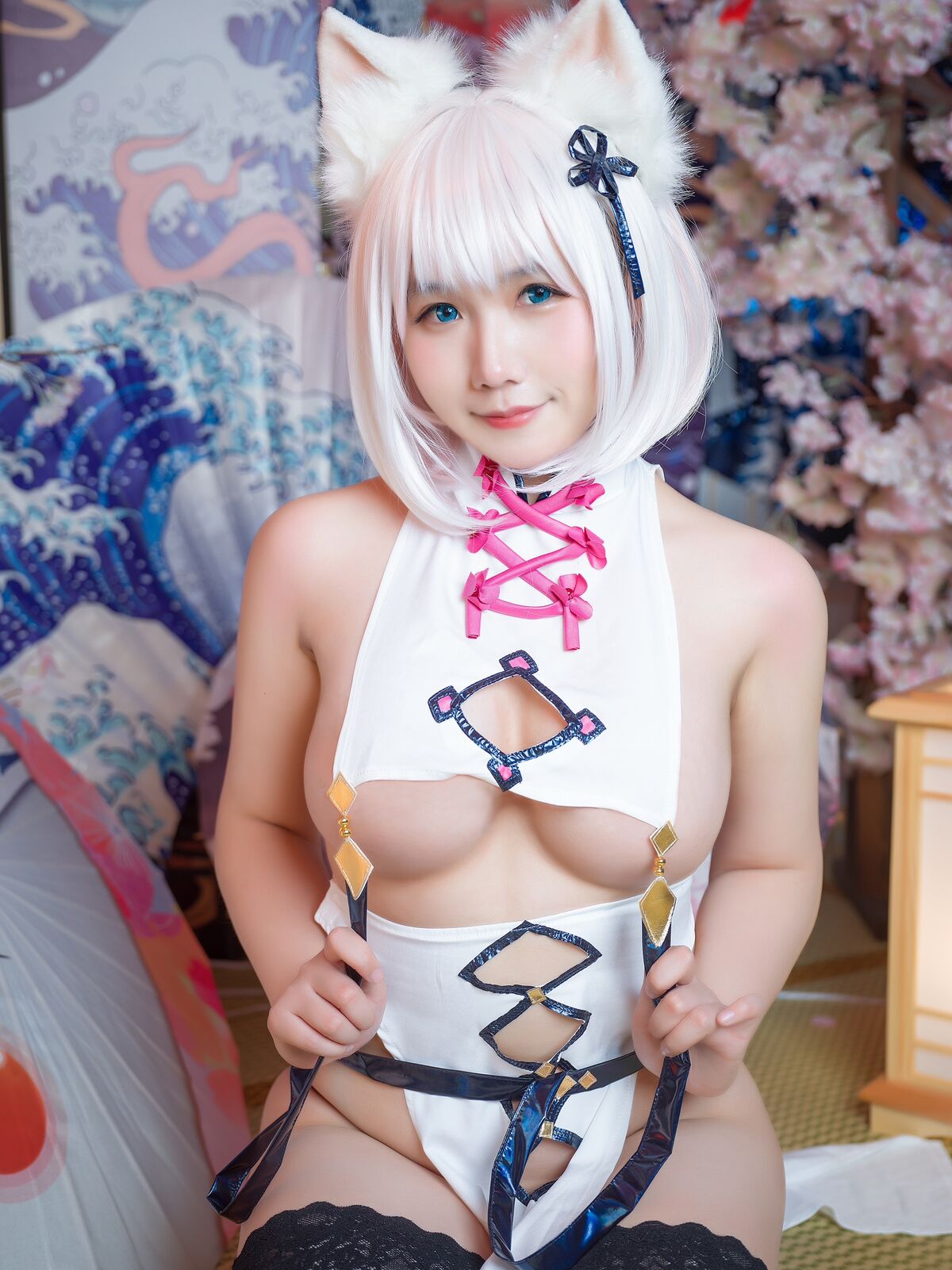 Coser@麻花麻花酱 – Mattaro Cheongsam 魔太郎旗袍