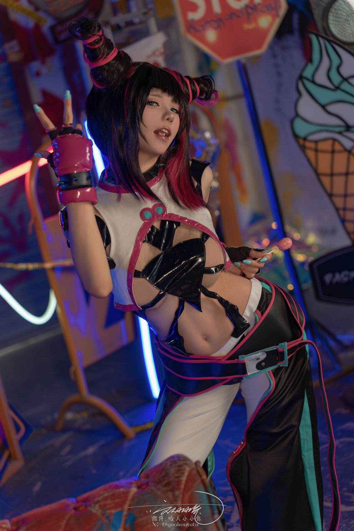 Coser@黏黏团子兔 – 街霸 韩蛛俐