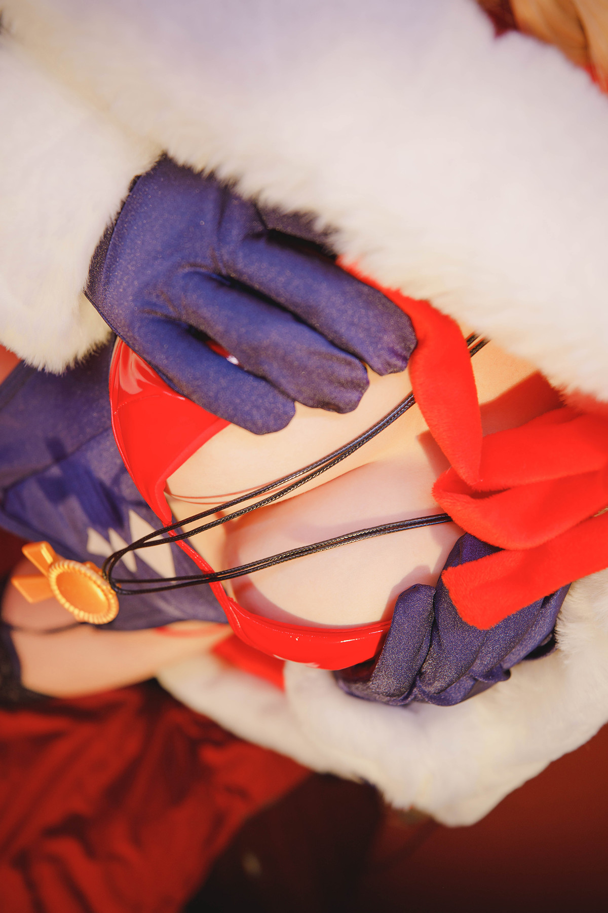 Cosplay 神楽坂真冬 绝对企画-圣诞小鹿《鹿の恩返し》 Set.02