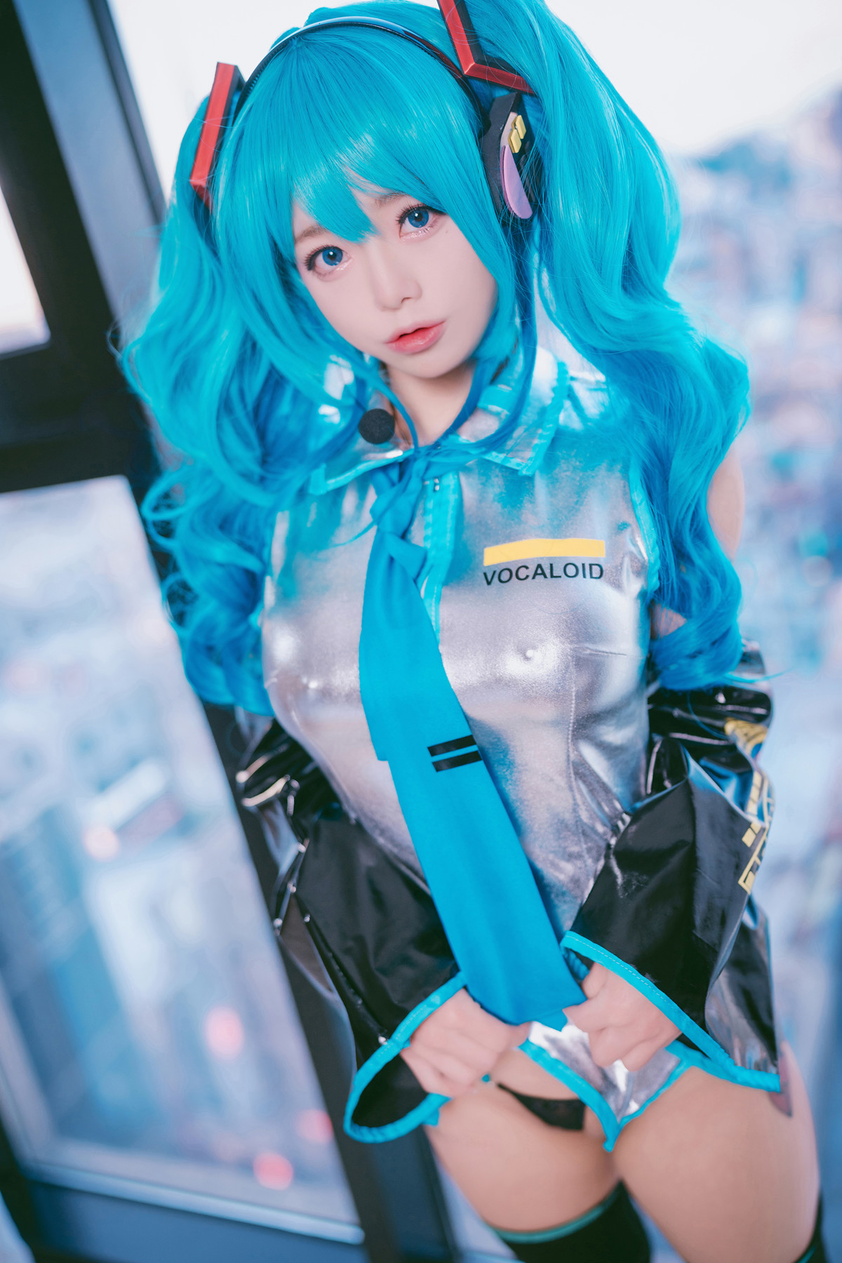 Cosplay Maruemon 마루에몽 Plug Me In Miku Set.02