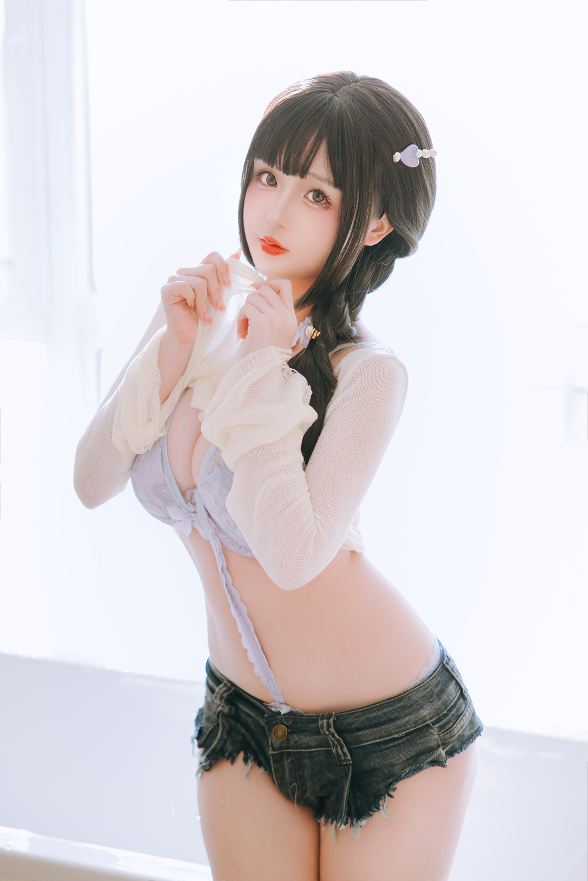 Cosplay Rinaijiao日奈娇 牛仔裤人妻 Set.01