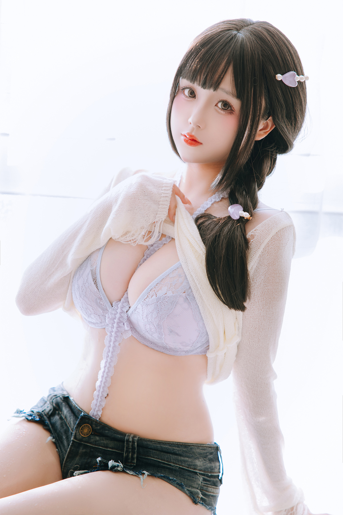 Cosplay Rinaijiao日奈娇 牛仔裤人妻 Set.01