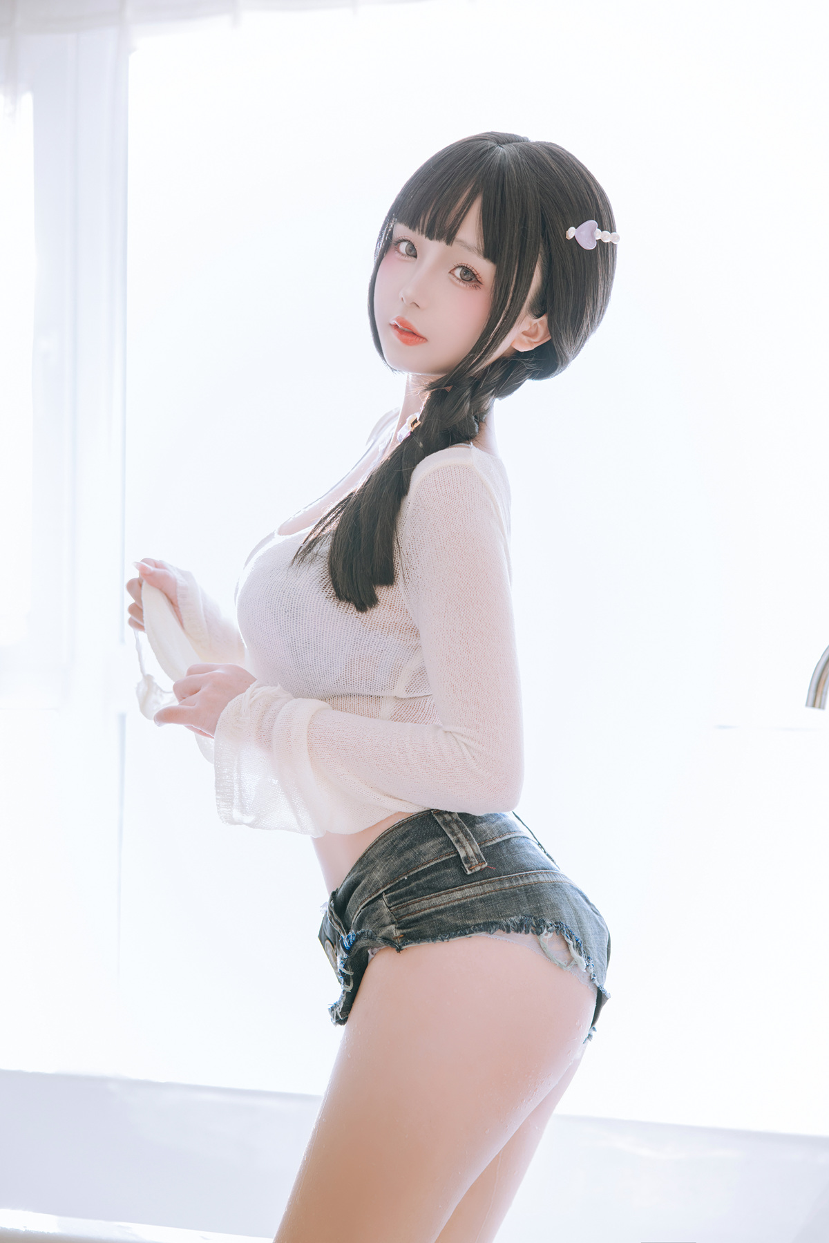 Cosplay Rinaijiao日奈娇 牛仔裤人妻 Set.01