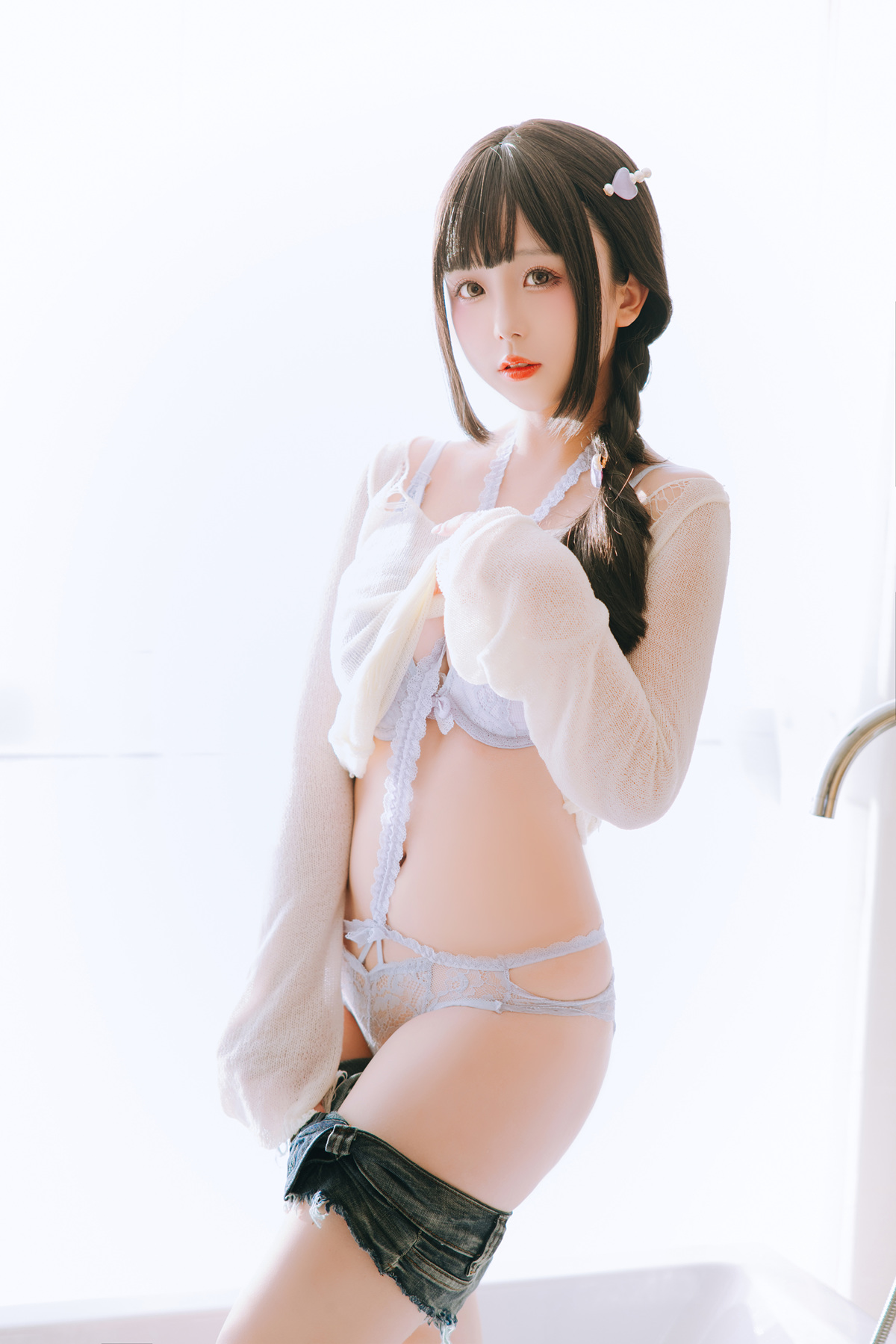 Cosplay Rinaijiao日奈娇 牛仔裤人妻 Set.01