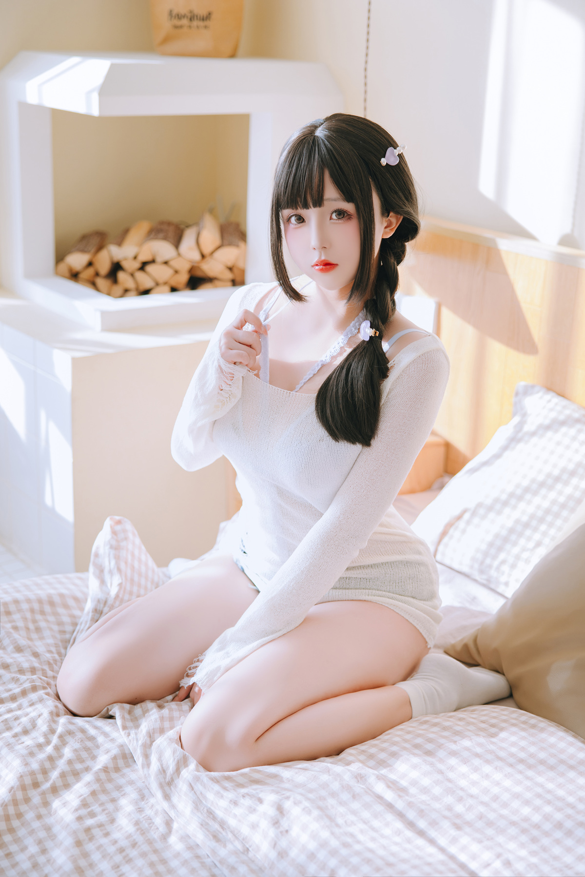 Cosplay Rinaijiao日奈娇 牛仔裤人妻 Set.02