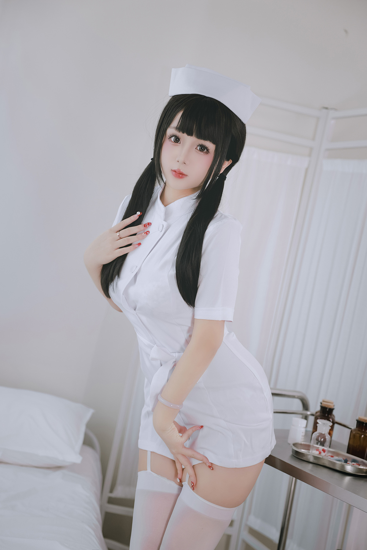 Cosplay Rinaijiao日奈娇 诊所护士 Set.01