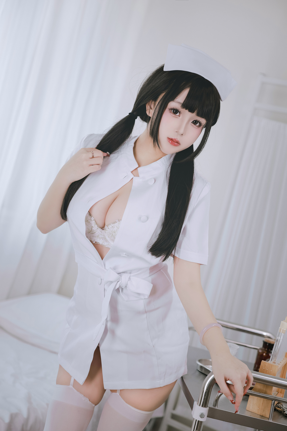 Cosplay Rinaijiao日奈娇 诊所护士 Set.01