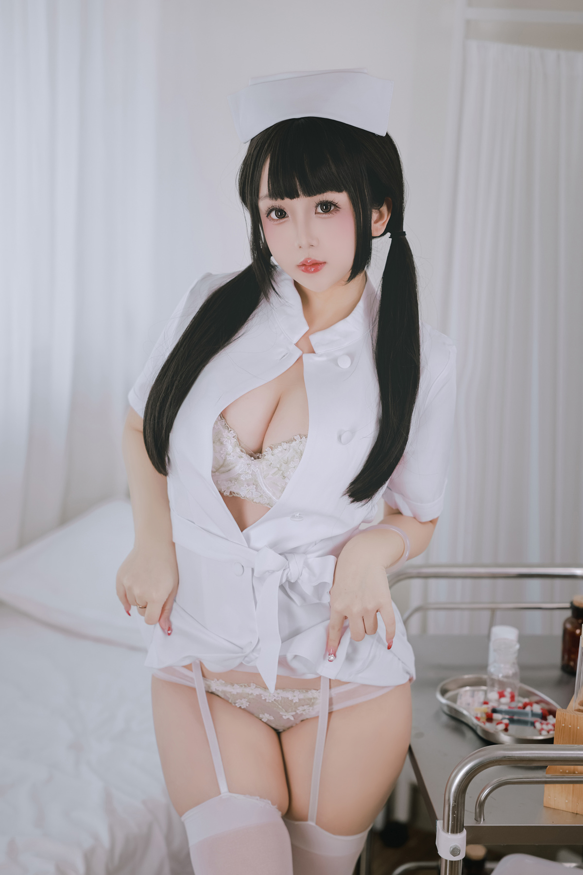 Cosplay Rinaijiao日奈娇 诊所护士 Set.01