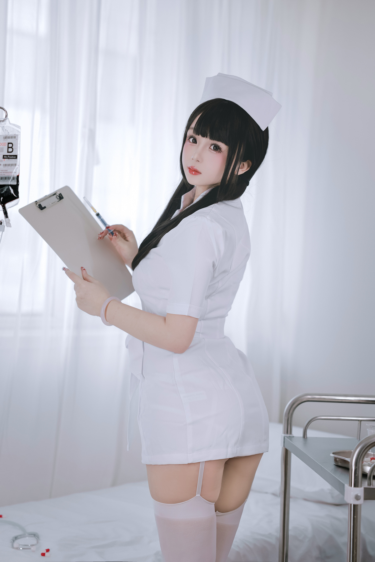 Cosplay Rinaijiao日奈娇 诊所护士 Set.01