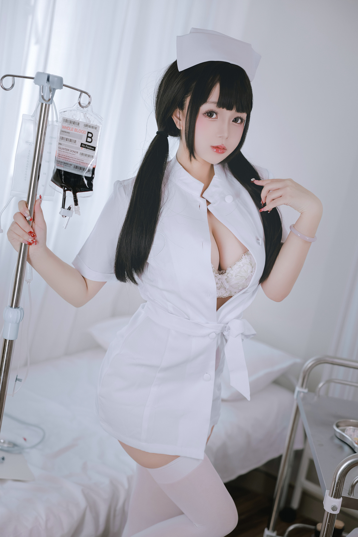 Cosplay Rinaijiao日奈娇 诊所护士 Set.01