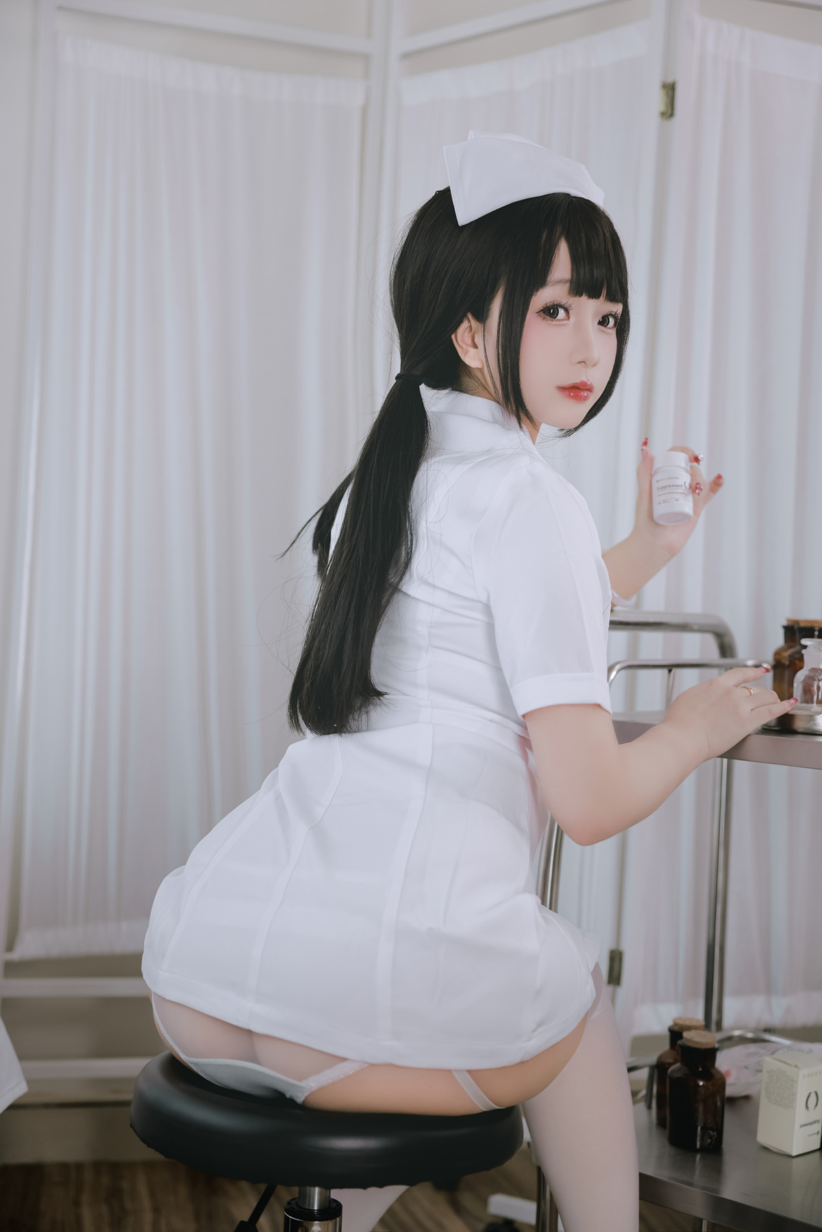 Cosplay Rinaijiao日奈娇 诊所护士 Set.02