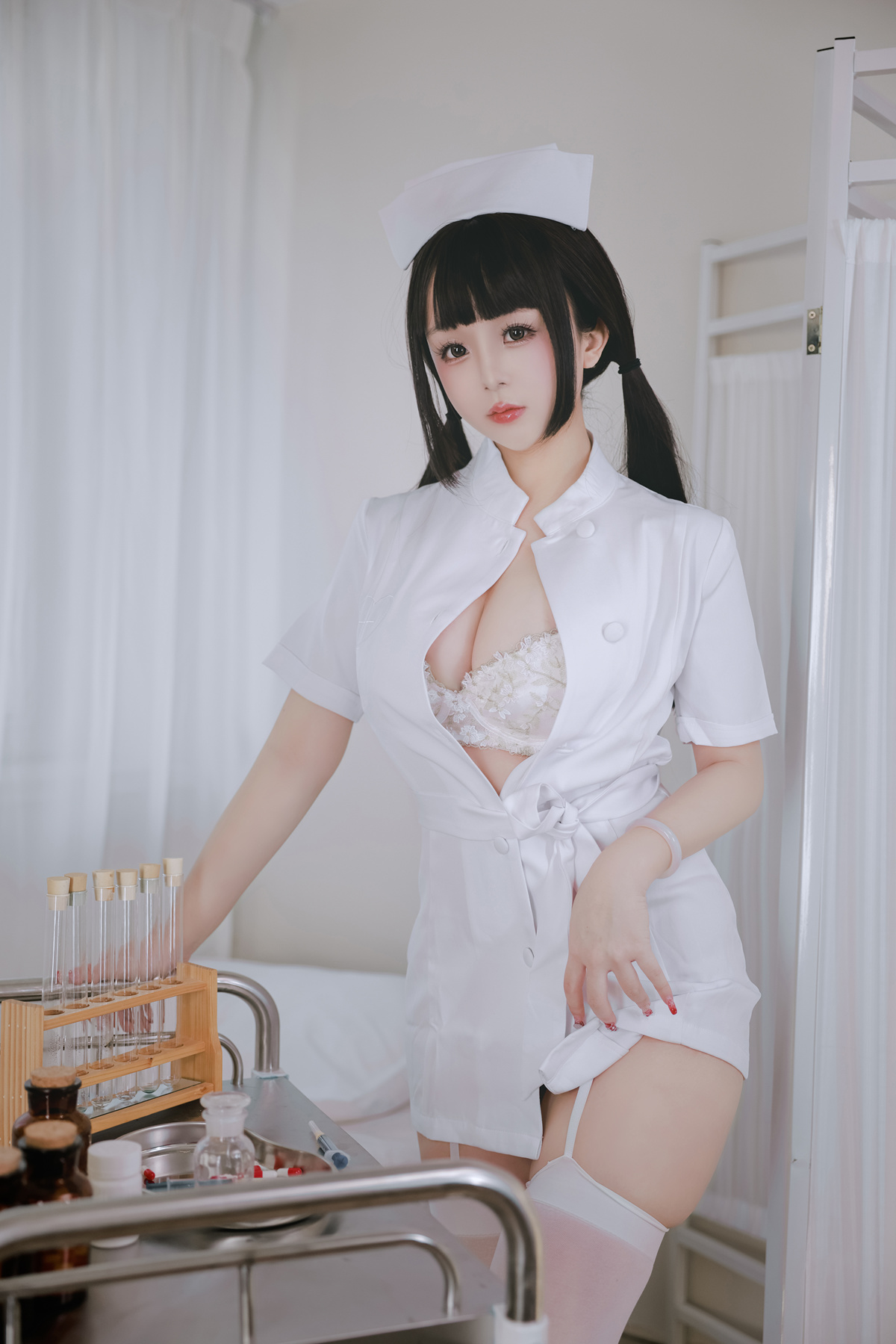 Cosplay Rinaijiao日奈娇 诊所护士 Set.02