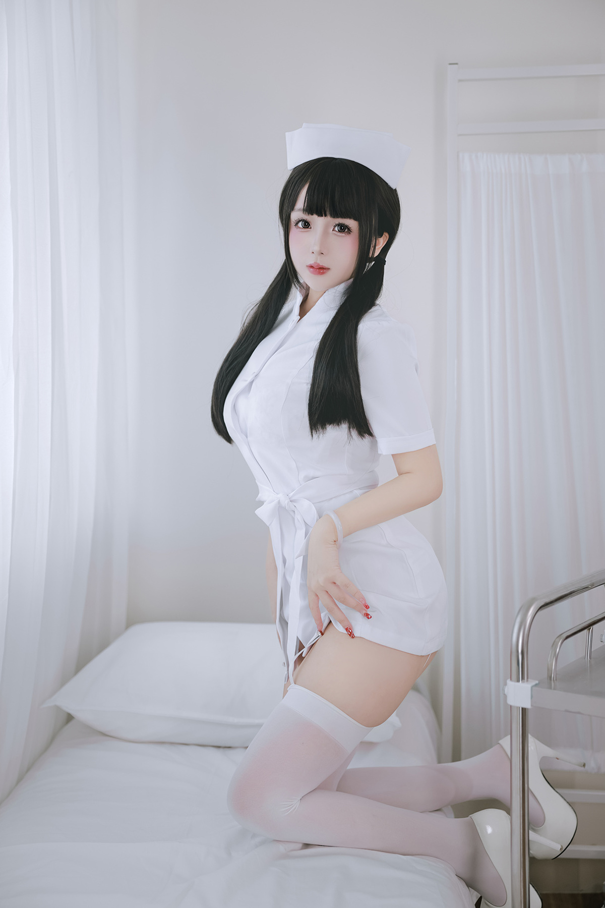 Cosplay Rinaijiao日奈娇 诊所护士 Set.02