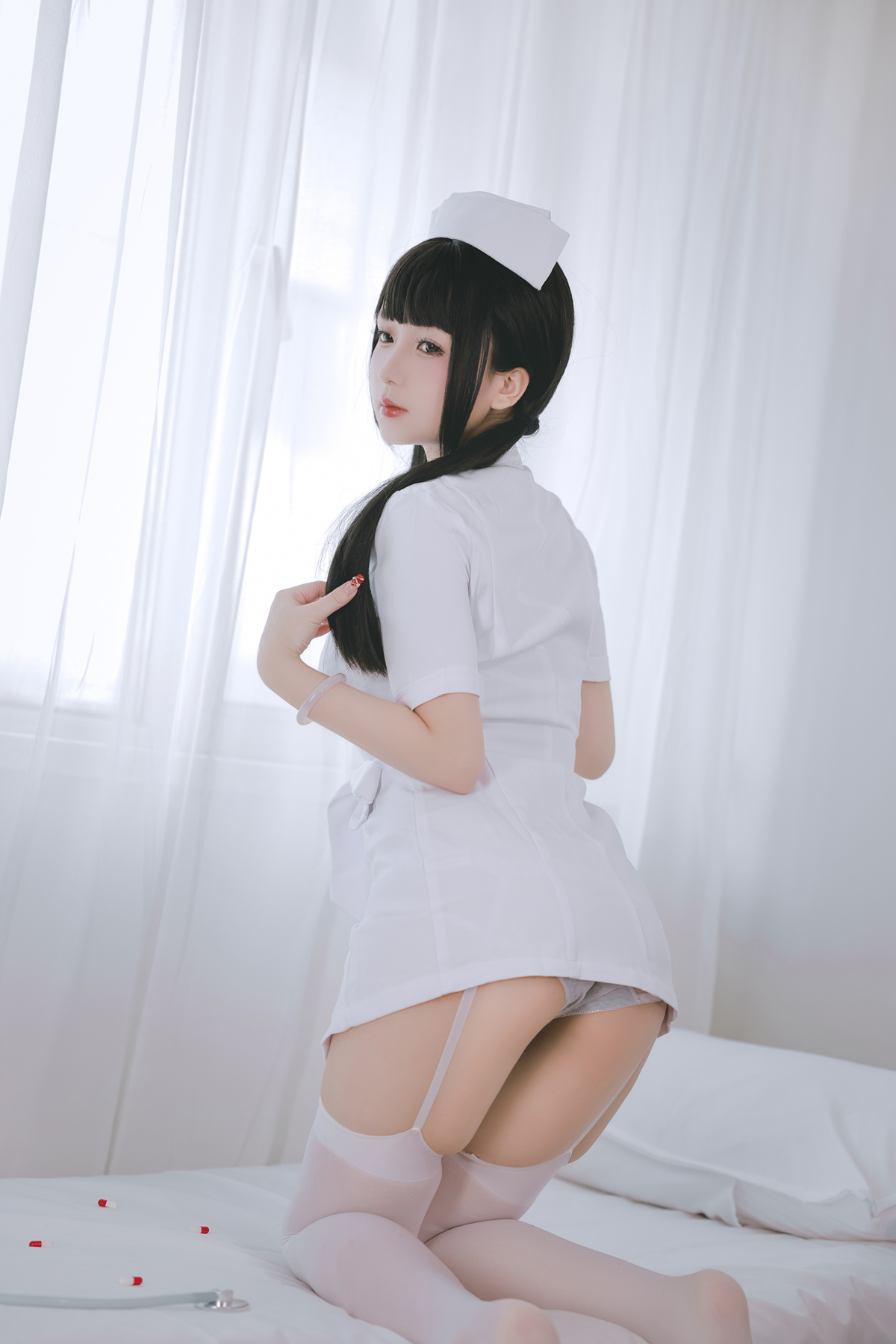 Cosplay Rinaijiao日奈娇 诊所护士 Set.02