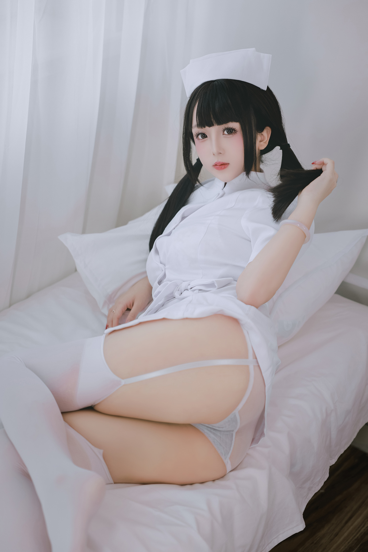 Cosplay Rinaijiao日奈娇 诊所护士 Set.02