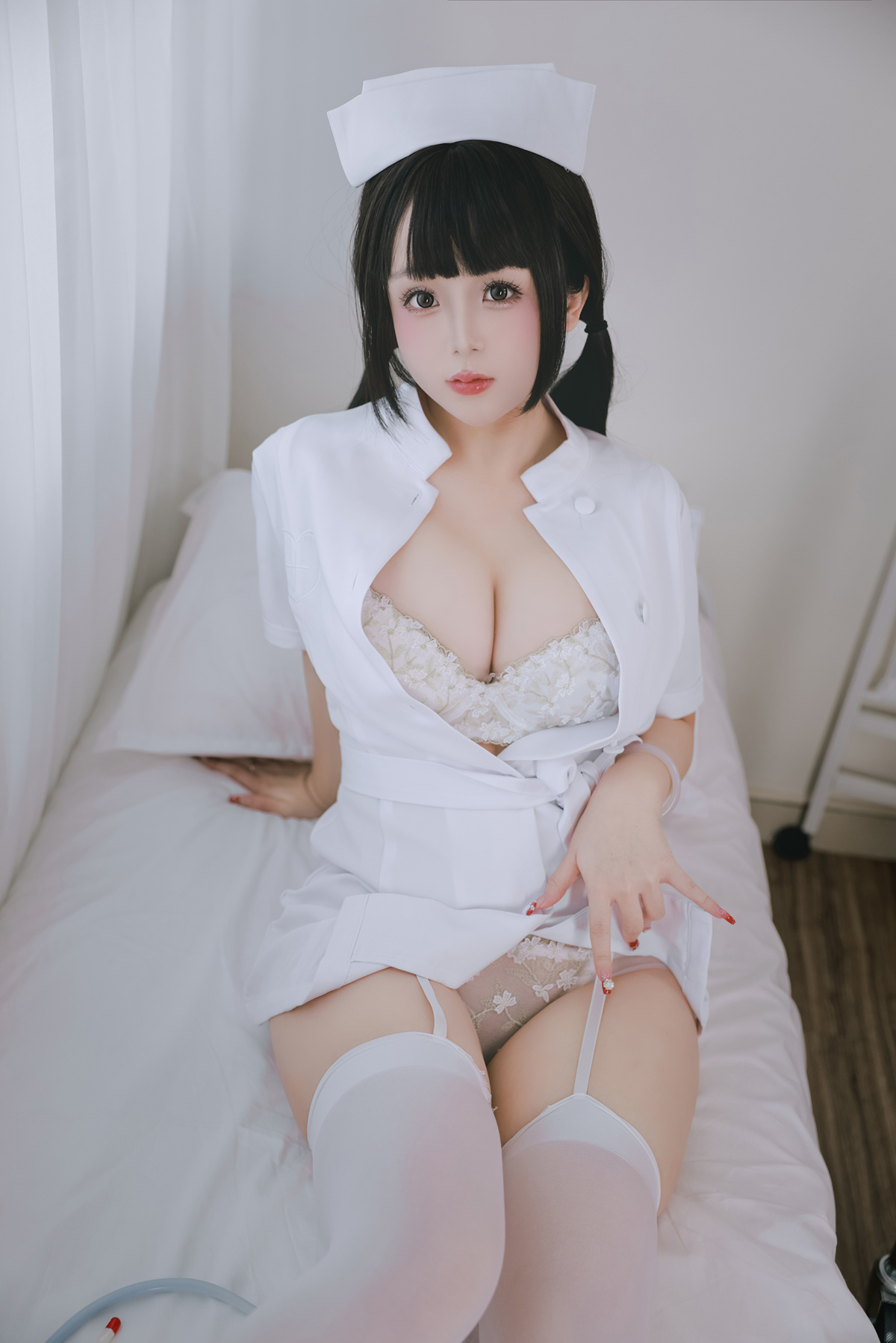 Cosplay Rinaijiao日奈娇 诊所护士 Set.02