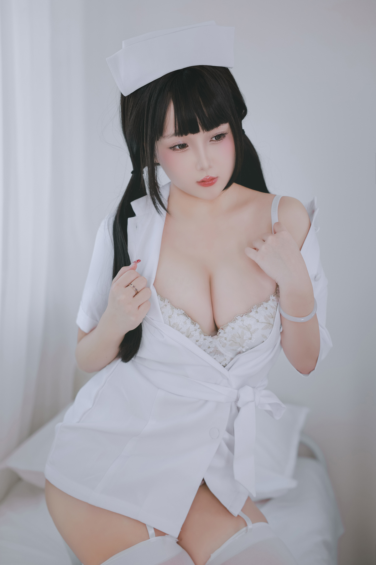 Cosplay Rinaijiao日奈娇 诊所护士 Set.02