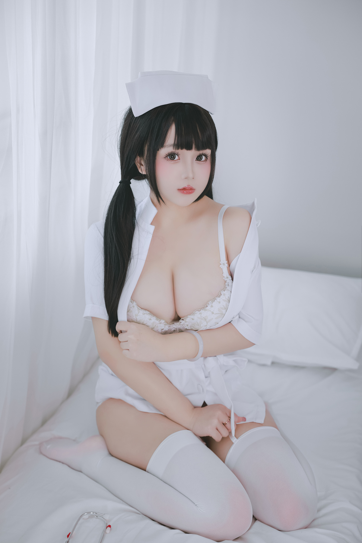 Cosplay Rinaijiao日奈娇 诊所护士 Set.02