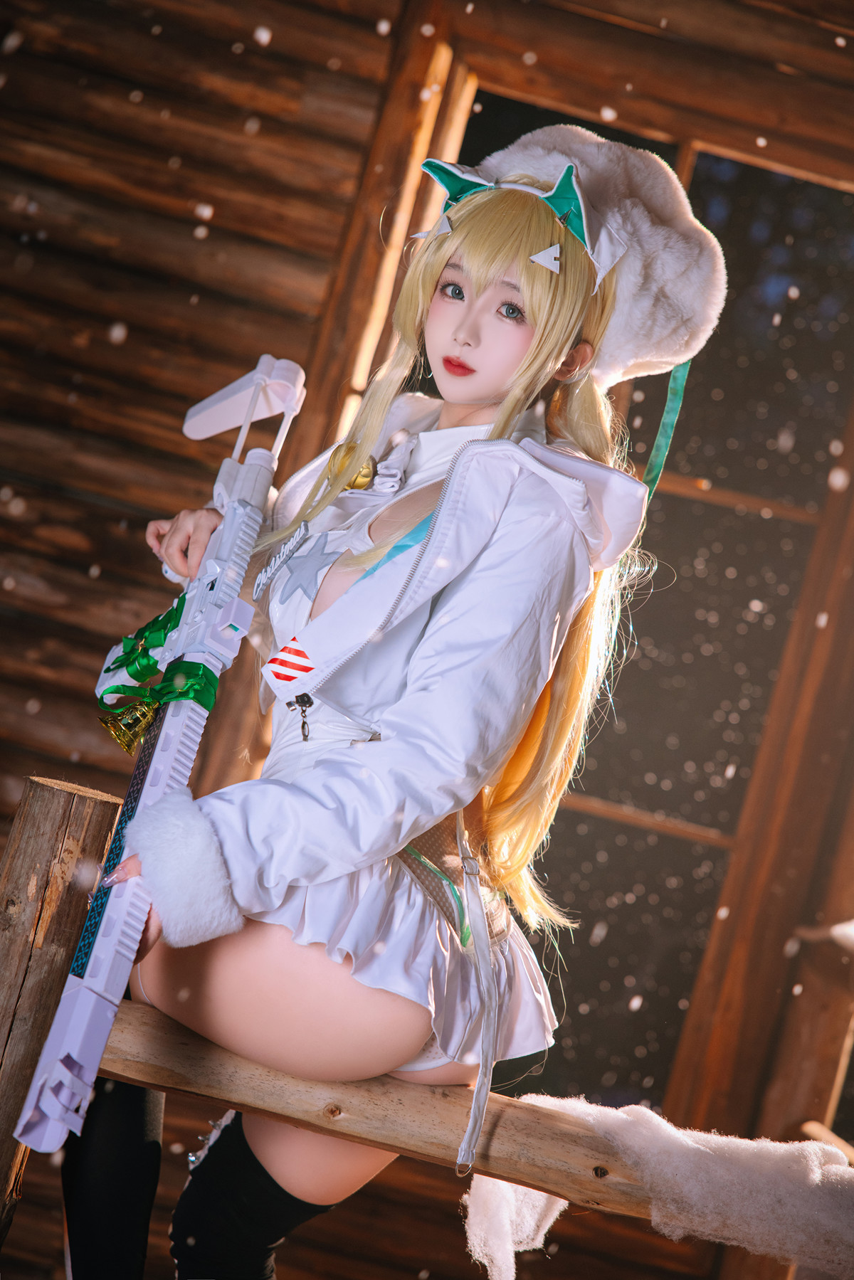 Cosplay Rinaijiao日奈娇 露菲圣诞